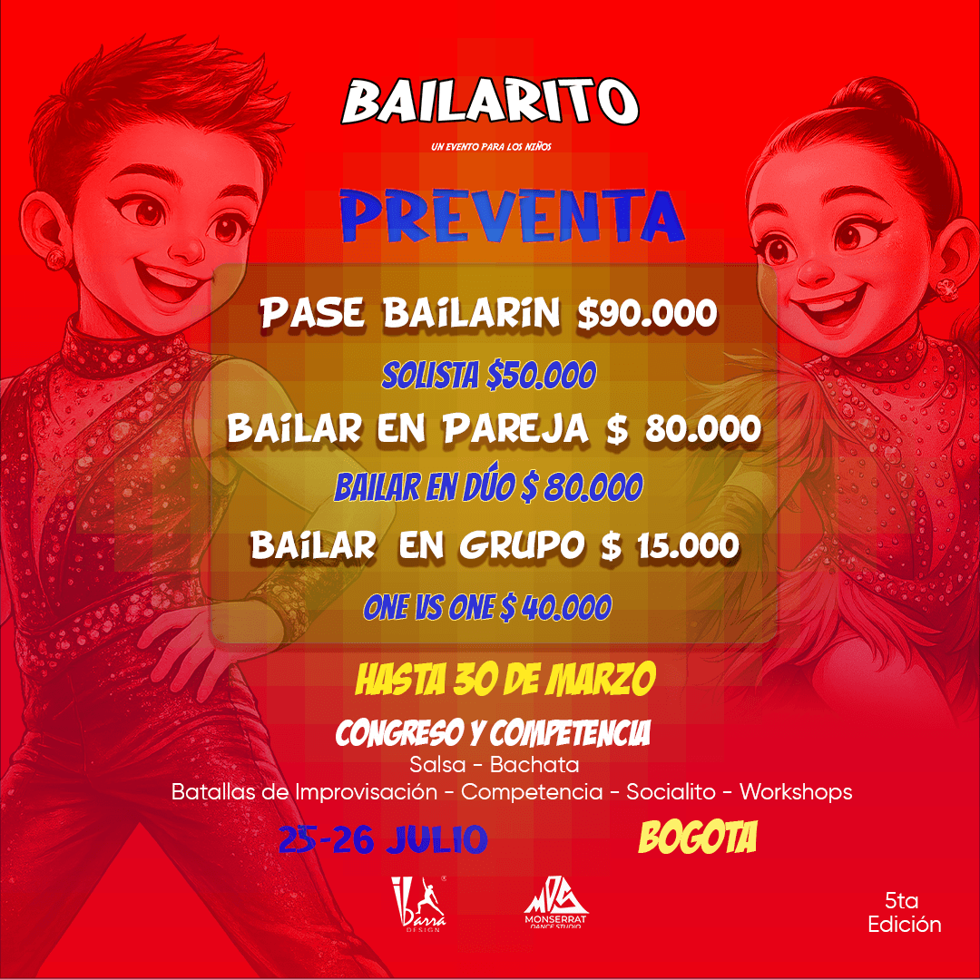 Tarifas Preventa