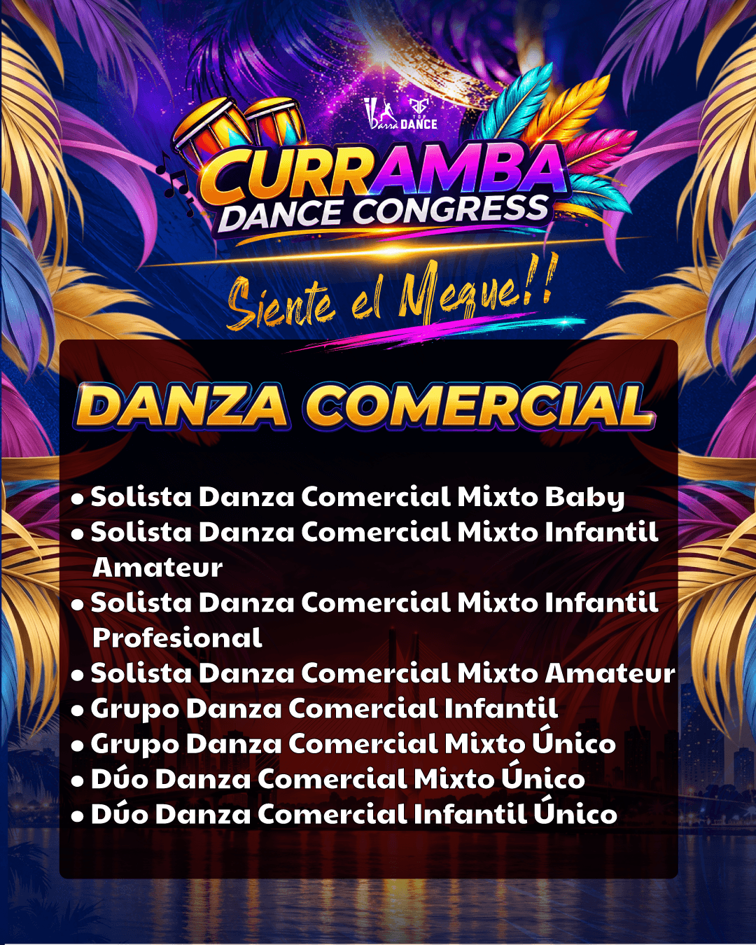 Categorías de Danza Comercial 2